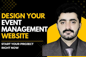make event tickets selling website, listing with an event calendar