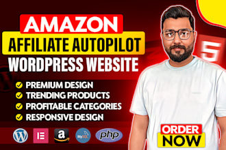 build an amazon affiliate autopilot wordpress website