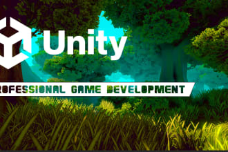 develop a unity game for you for pc and mobile