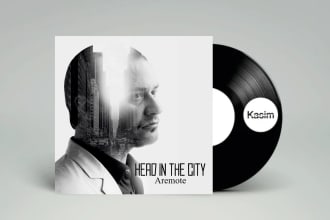 design album cover, amazing mixtape cover