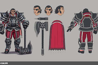 make character design sheet