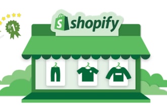 create shopify store for you