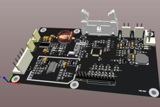 design pcb board with 3d