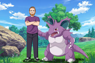 draw you like a pokemon character