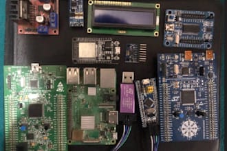 do arduino esp32 stm32 programming and pcb design
