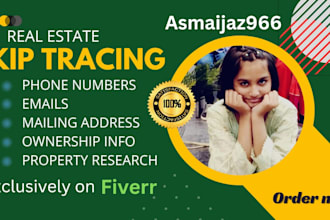 do bulk  real estate  skip tracing online investigation for phone numbers