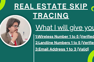 do real estate skip tracing