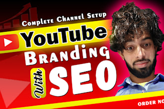 do complete youtube channel setup yt channel branding intro outro banner logo