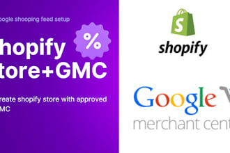create a store shopify approved in gmc