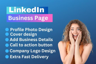 create professional linkedin business page