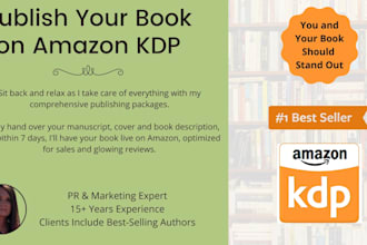 publish, optimize, and launch your book on amazon