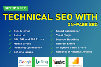 create optimize XML sitemap and robots txt for google index