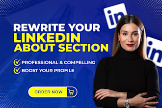 edit or create from scratch your linkedin about section