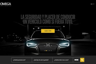 develop professional car, chauffeur and limousine rental website