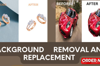 professionally cut out and remove background
