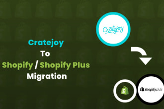 migrate data from your cratejoy store to shopify store