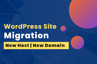 provide professional wordpress site migration services