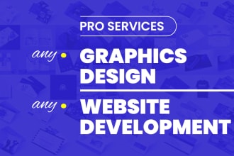 do any graphic design task with stock images