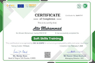 make soft skill certificate