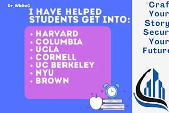 proofread your university personal statement, sop and admission essay