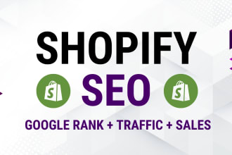 do advance shopify SEO for store traffic and google ranking