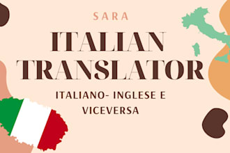tradurre da italiano e in italiano