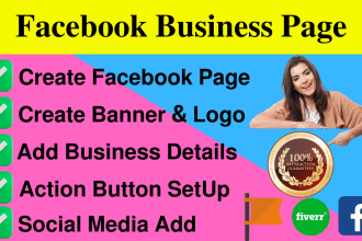 create, set up and manage your facebook business page