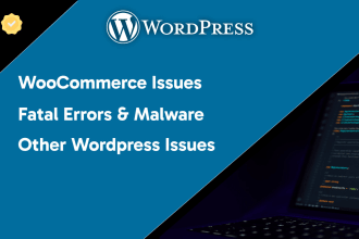 fix wordpress or woocommerce bugs and errors