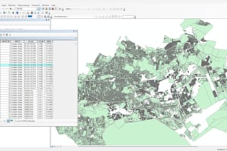 create gis maps and perform spatial analysis using qgis, arcgis, and envi