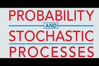 tutor you in stochastic and probability theory