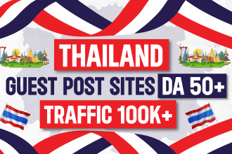 do white hat thailand blogger outreach guest post SEO service