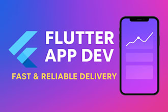 develop a professional flutter mobile app