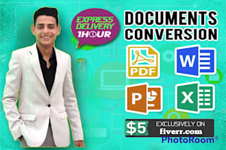 convert any file to pdf or vice versa