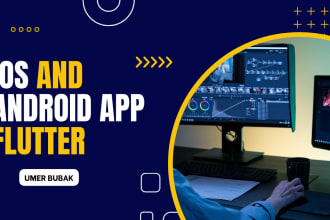 do mobile app development in flutter for android and IOS