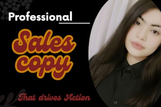 powerful sales copy and landing pages for your business