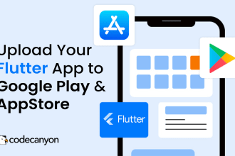 upload your codecanyon flutter app to googleplay or appstore