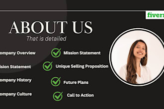 craft engaging about us pages for your brand story