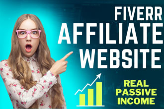 create an autoblog fiverr affiliate website for passive income