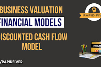 business valuation or company valuation, dcf or discounted cash flows