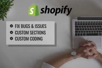 fix shopify bugs and issues
