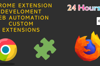 develop custom google chrome extensions
