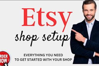 setup etsy shop, etsy digital products for etsy shop, etsy digital planner, SEO