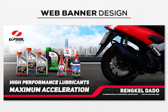 do a unique banner design