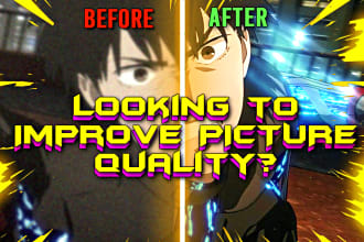 ai upscale and enhance your picture quality up to 8k