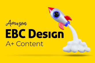 design amazon a plus content with product photo editing, ebc