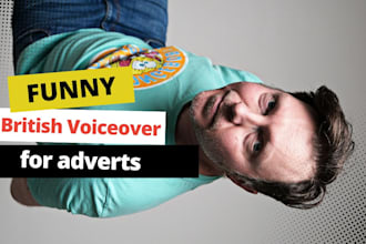 record a funny voiceover for your spoof radio commercial
