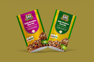 do pouch design, packaging design, food packaging design and dog food design