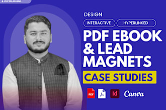 design professional pdfs, lead magnets, workbooks and guides