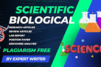 do scientific, medical and biological writing