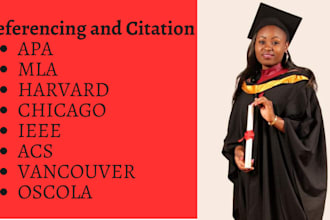 do references and citations in apa, mla, harvard, chicago, ieee, acs style